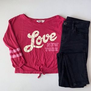 H&M - love kids crop top